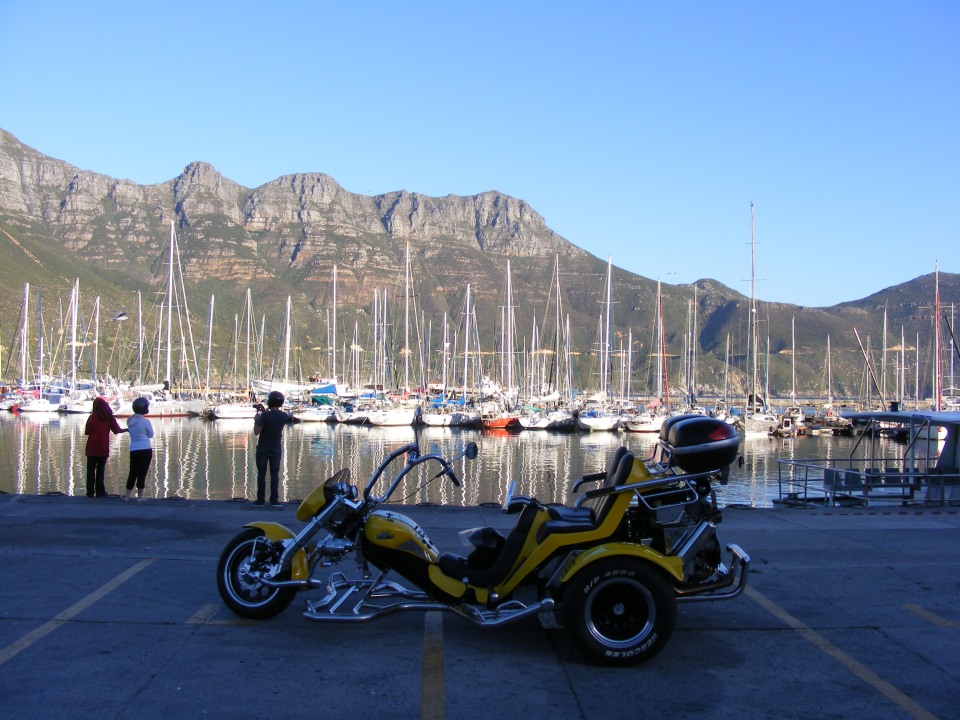 Chapman's Peak Drive, Hout Bay harbour, Atlantic Seaboard