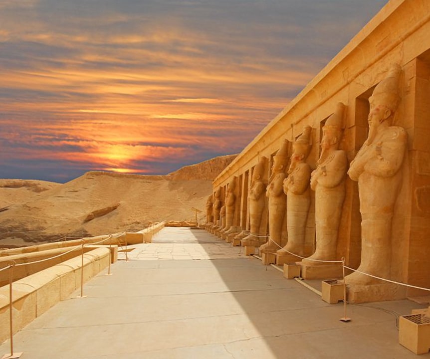 Karnak Temple, Valley of the Kings, Colossi of Memnon, Mortuary Temple of Hatshepsut