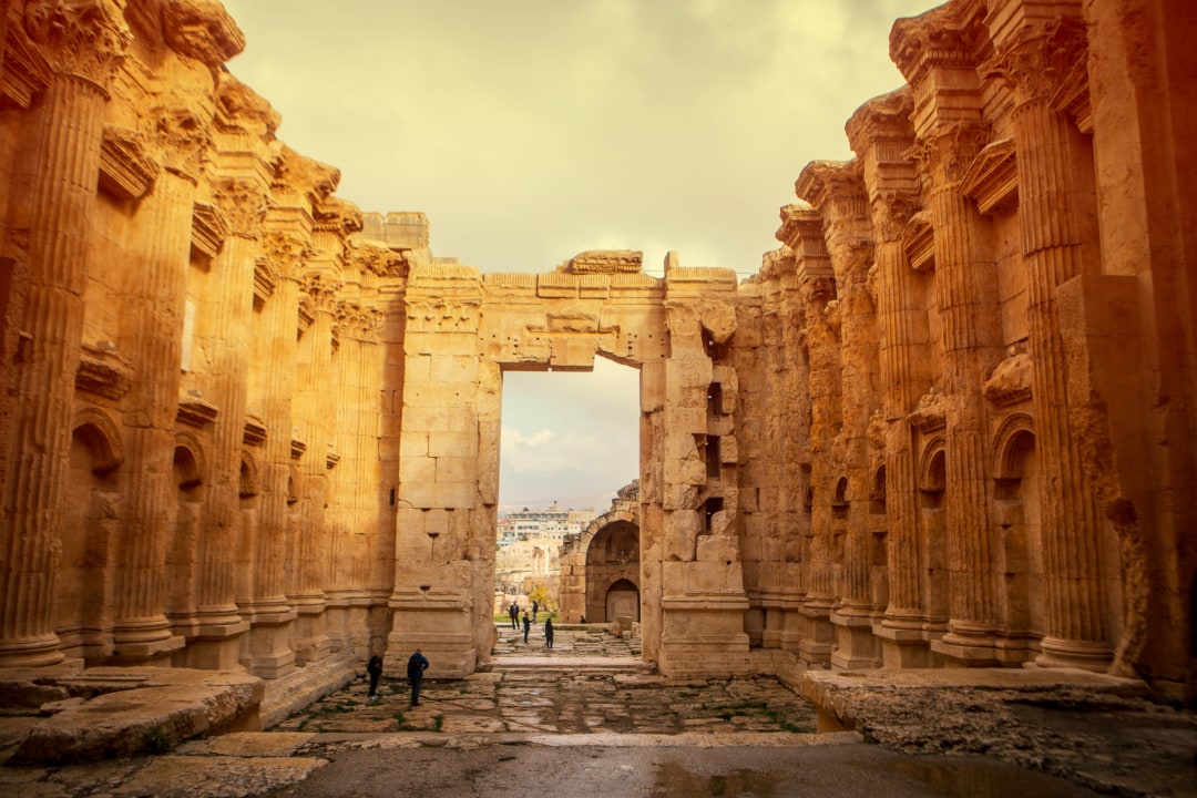 Baalbek Roman ruins, Anjar City ruins, Château Ksara vineyards