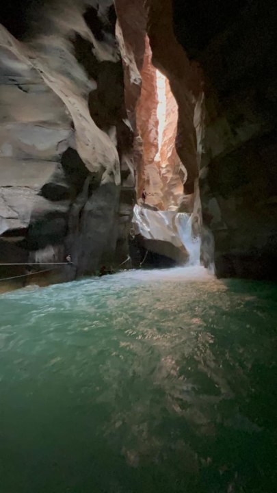 Wadi Al-Moujeb Dam, Wadi Al-Moujeb canyon, the reservoir