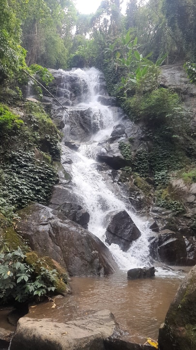 Lisu village, bamboo forests, tea plantation, Pasoet Hot Spring