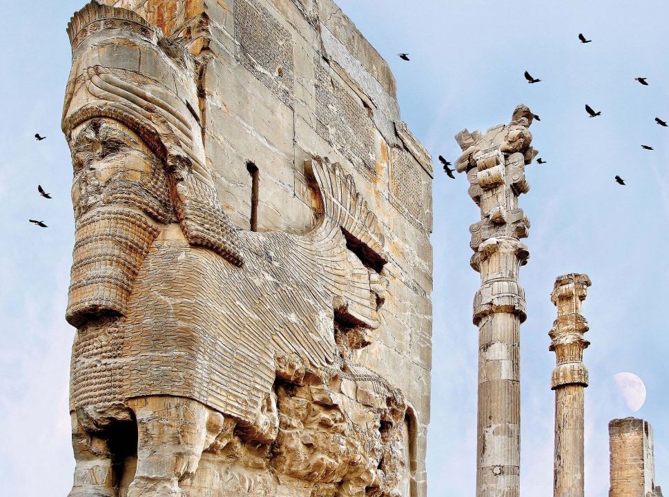 Persepolis ruins, Naqsh-e Jahan Square and Tomb of Cyrus the Great