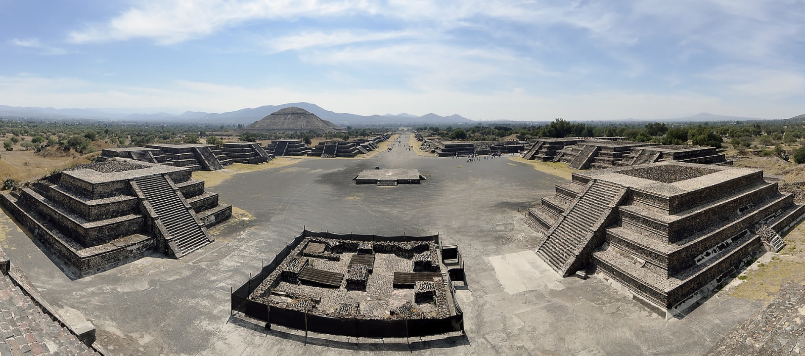 Great Pyramid of the Sun, Street of the Dead, Pyramid of the Moon