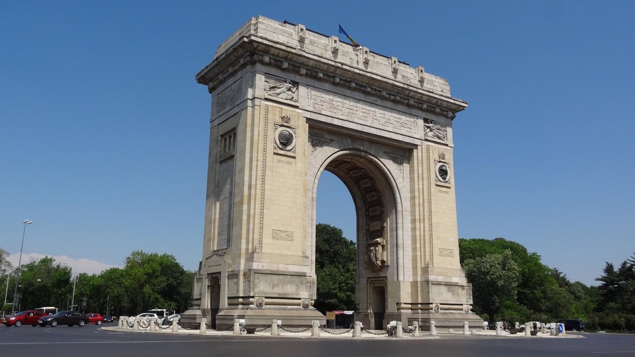 Revolution Square, Palace of the Parliament, Calea Victoriei