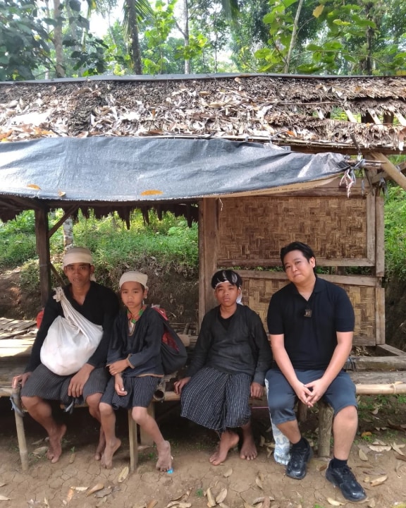 Gajeboh village, hilly rice fields, sugar palm trees, bamboo bridge