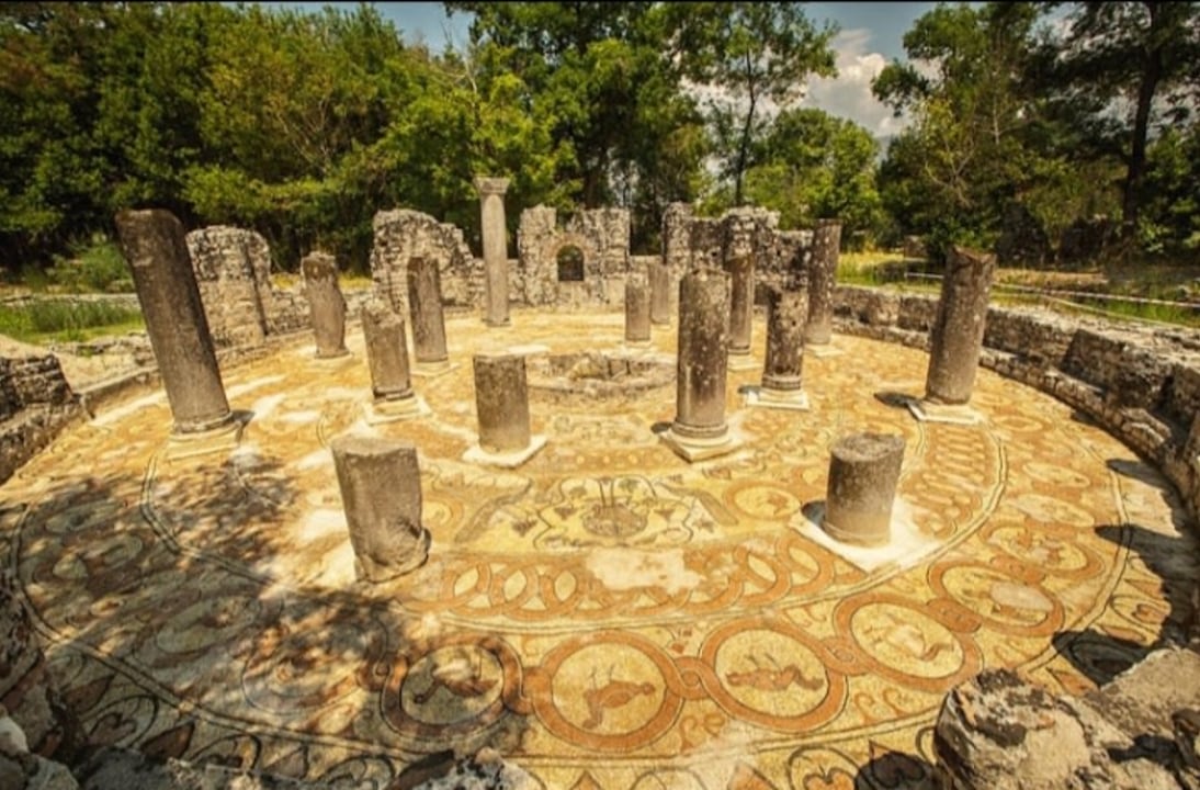 Lake Butrint, the Theater, the Great Basilica, the Lion Gate