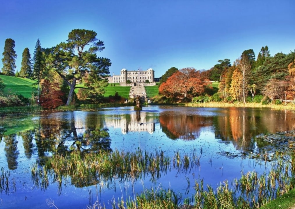 Glendalough monastic valley, Poolanass Waterfall, Powerscourt House and Gardens, Dublin Bay views