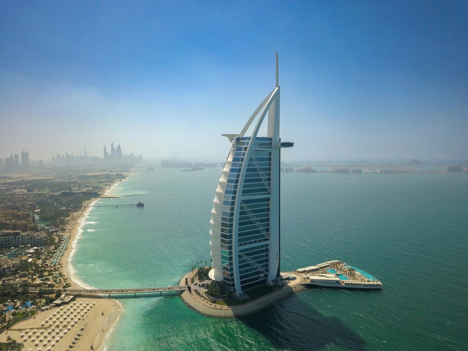 Burj Khalifa At The Top, Palm Jumeirah Island, Dubai Marina