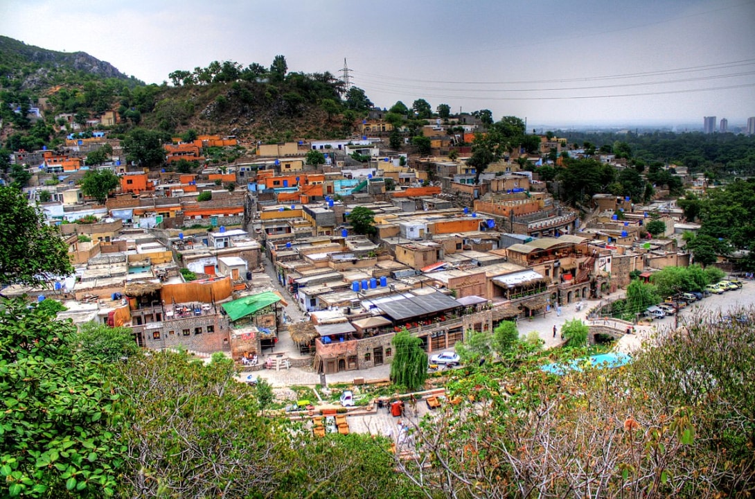 Faisal Mosque, Shakarparian city views, Saidpur Village