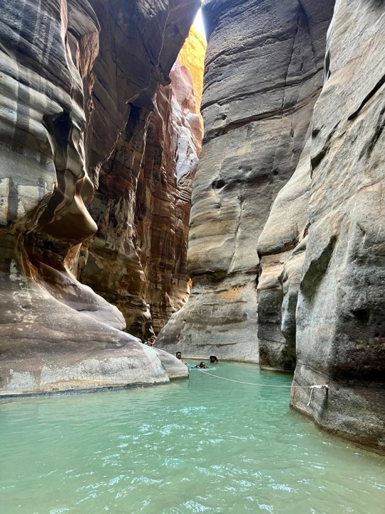 Wadi Al-Moujeb Dam, Wadi Al-Moujeb canyon, the reservoir