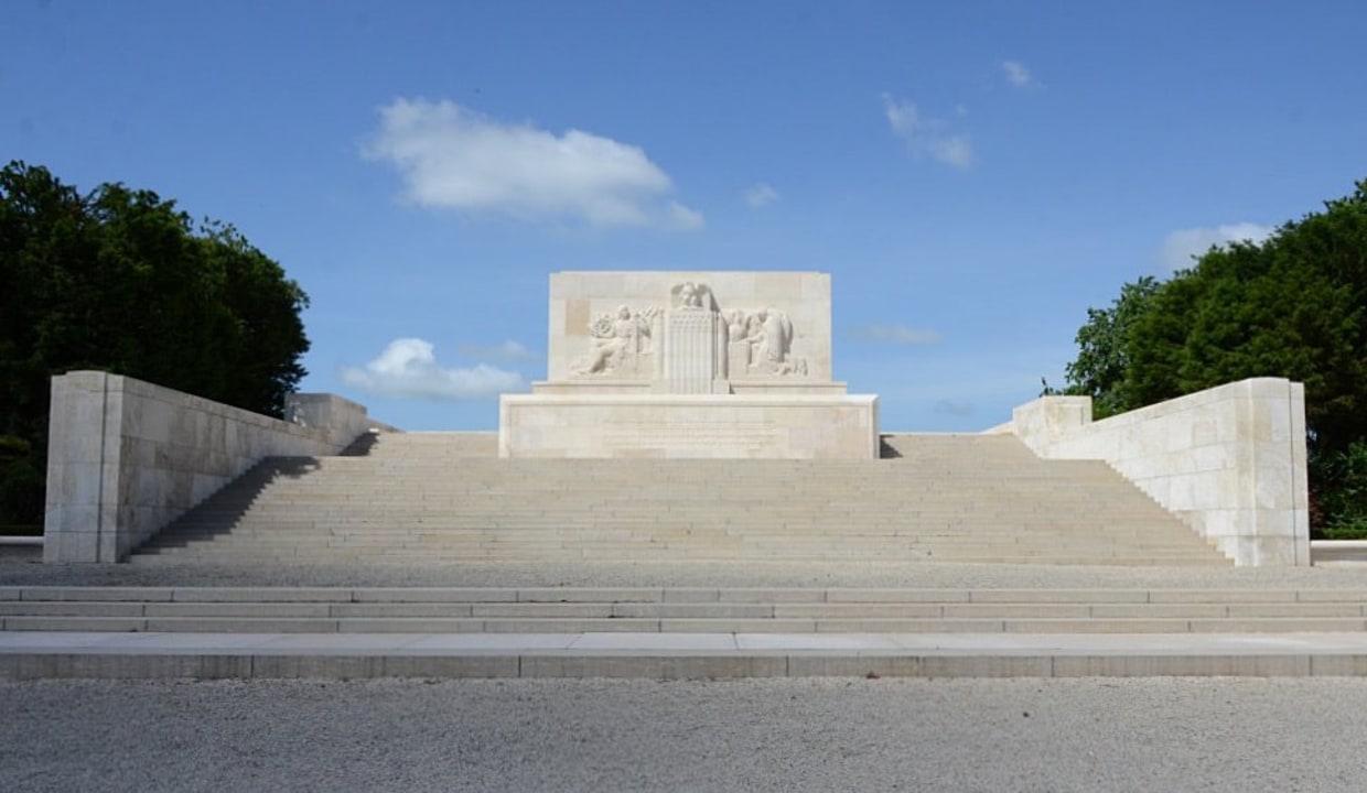 Riqueval tunnel, Somme American Cemetery, US Federal Monument