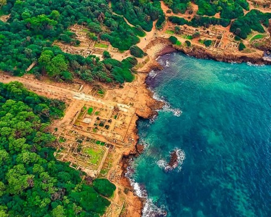 Tipaza archaeological ruins, Djemila UNESCO site, Timgad Roman grid, Kasbah of Algiers