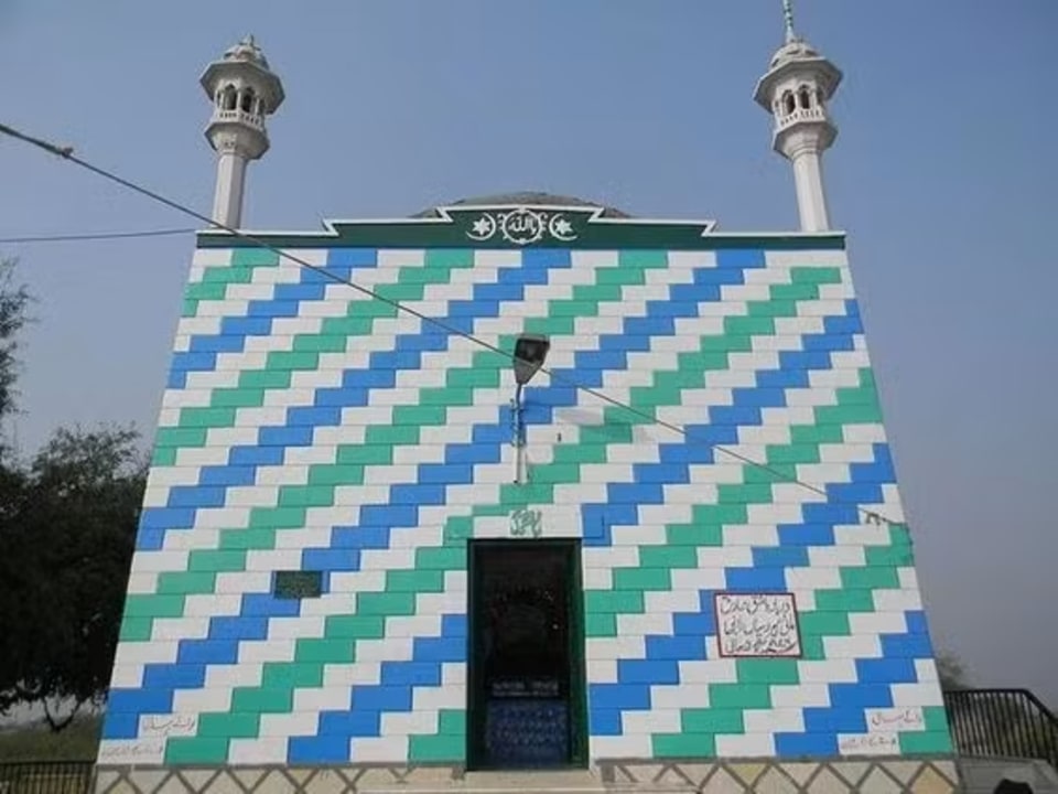 Gurdwara Complex and Sarovar, Dana Abad mausoleum of Mirza Sahiba, Ghora Train track at Gangapur, Ghanta Ghar Bazar