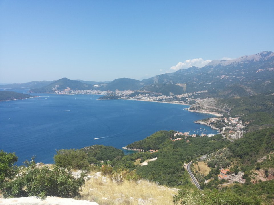 Budva Old Town, Venetian stone walls, Park Milocer, Sveti Stefan