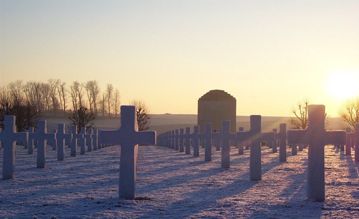 Riqueval tunnel, Somme American Cemetery, US Federal Monument