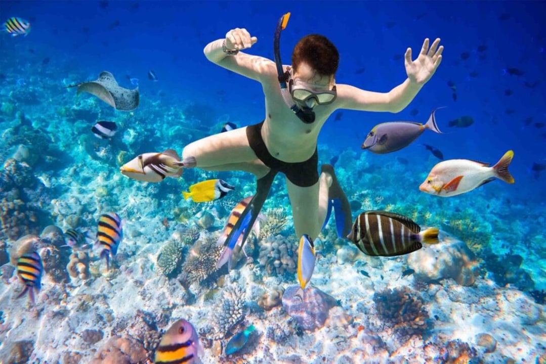 Orange Bay Island beaches, Hurghada coastline, Red Sea coral reefs