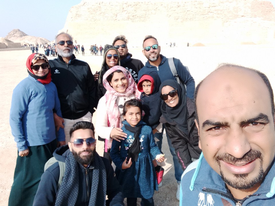 Giza Plateau, Giza Pyramids, Saqqara Step Pyramid