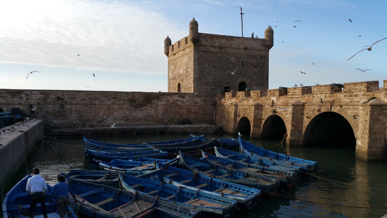 Medina of Essaouira, Skala de la Kasbah, beach of Essaouira