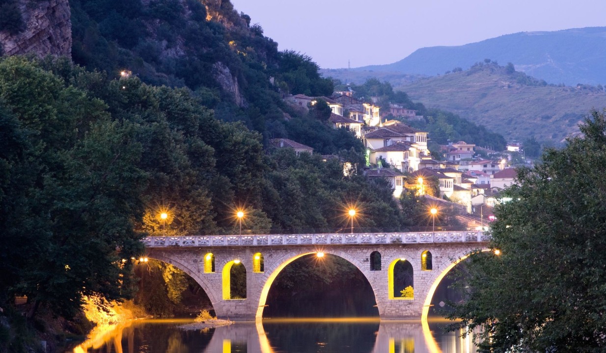Berat Castle, Cathedral of Shën Mëria, Gorica Bridge, Osum River