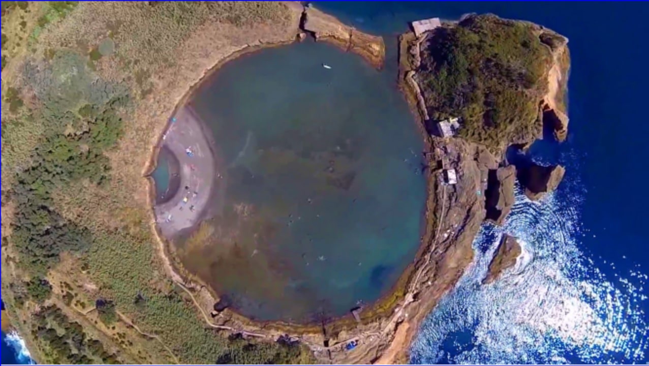 Marina of Vila Franca do Campo, Islet of Vila Franca do Campo, Princess Ring natural reserve