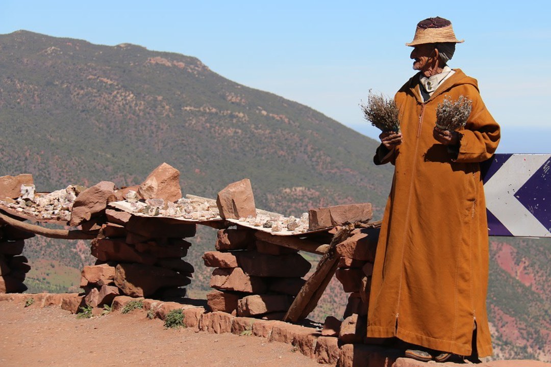 Imlil Valley, Shrine of Sidi Chamharouch, Toubkal Refuge, High Atlas Mountains