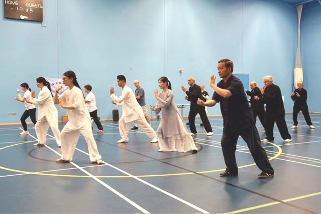 Kungfu Tea brewing, Tai Chi practice, Shanghai