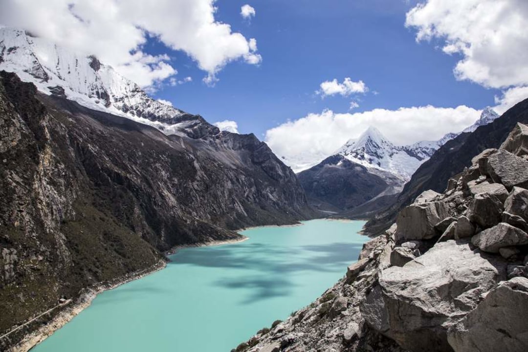Callejon de Huaylas, Cordillera Blanca, Black Mountain hill