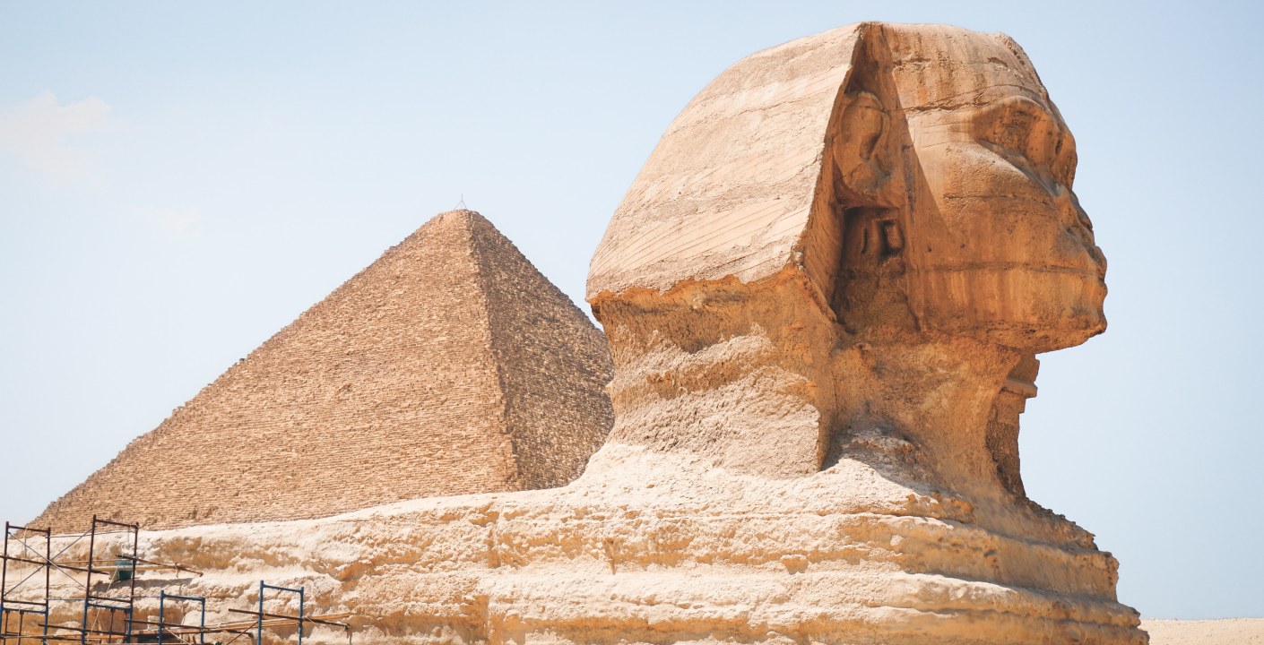 Great Pyramid of Giza, Great Sphinx of Giza, Pyramid of Djoser