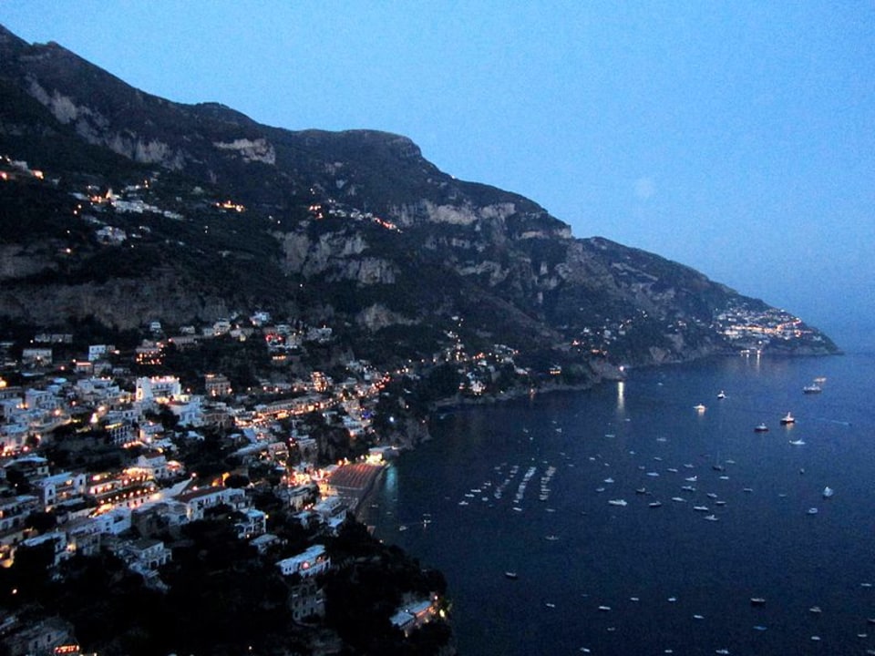 Pompeii archaeological site, Amalfi Coast drive, Positano cliff-side village