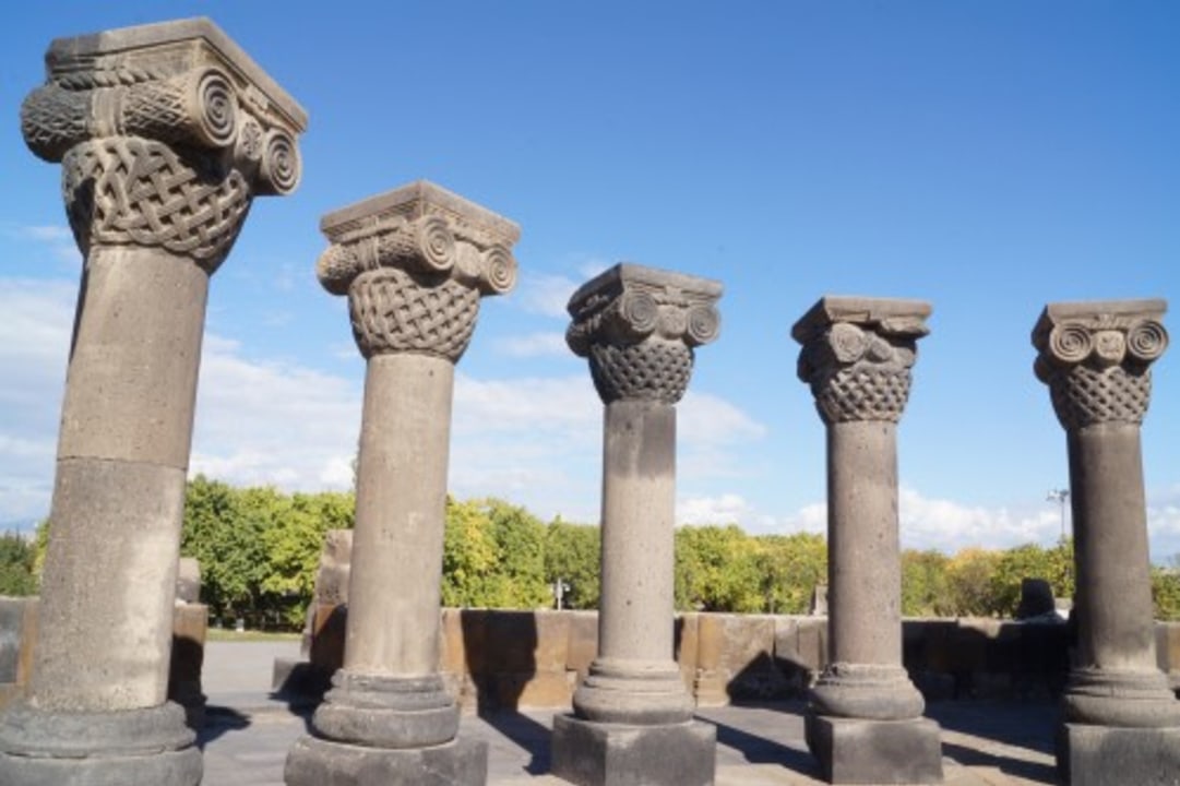 Erebuni Fortress, Etchmiadzin Cathedral, Zvartnots, Hrazdan Gorge