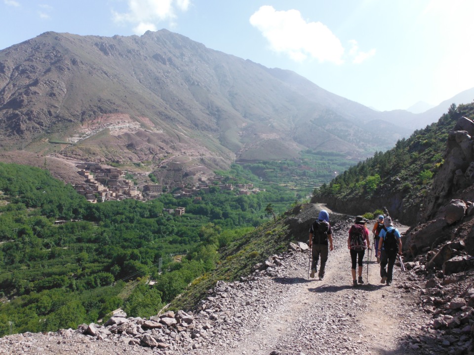 Imlil at the foothills of Toubkal, Moulay Brahim Gorges, Asni market