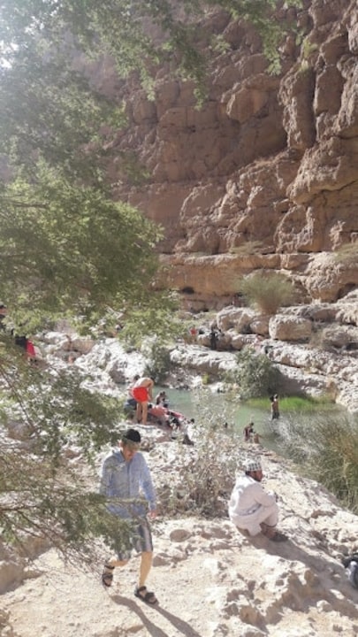 Wadi Shab, piscines turquoise et cascade cachée, Bimmah Sinkhole