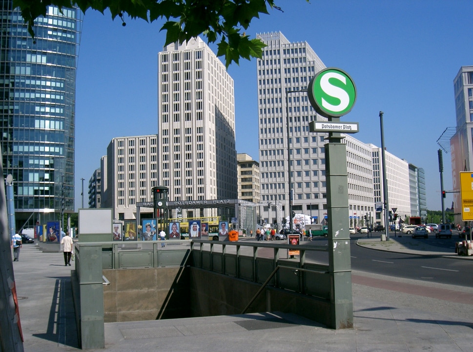 Berlin Wall, Hansa Studios, Potsdamer Platz