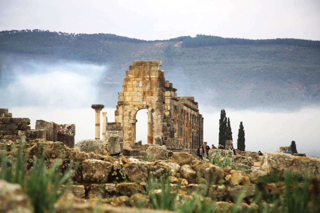 Bab Mansour Gate, Mulay Ismail Mausoleum, Volubilis mosaics