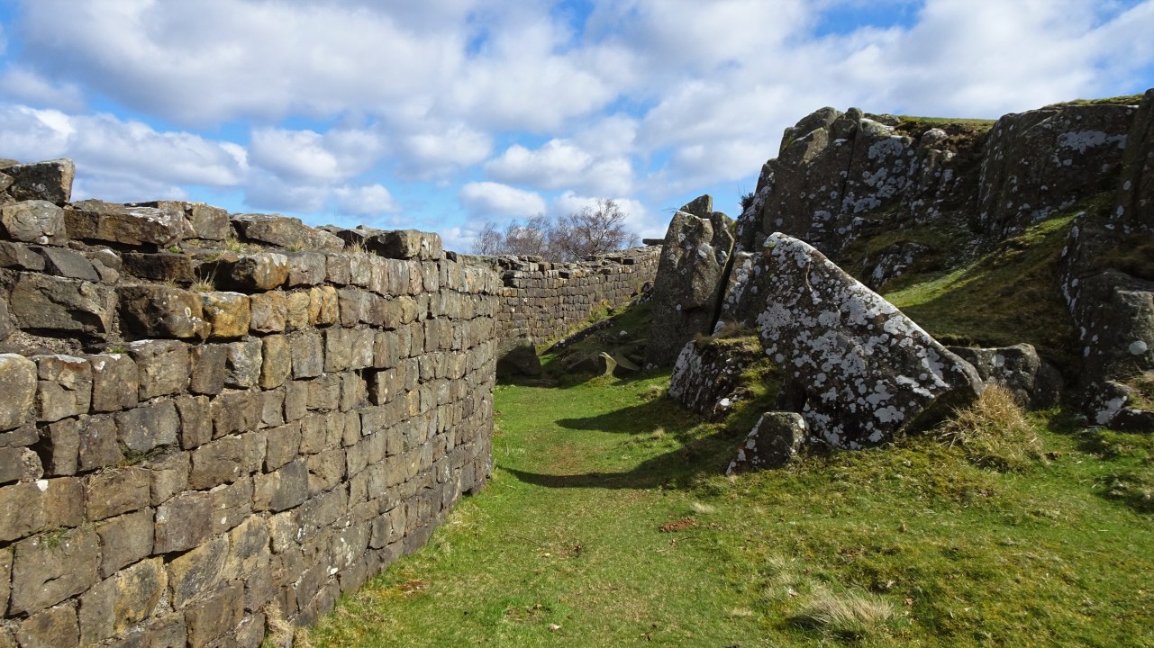Walltown Crags, Hadrian's Wall, Birdoswald Roman Fort, Lanercost Priory
