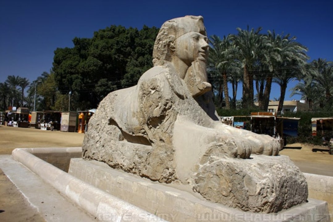 Great Pyramid of Giza, Great Sphinx of Giza, Pyramid of Djoser, Statue of Ramses II