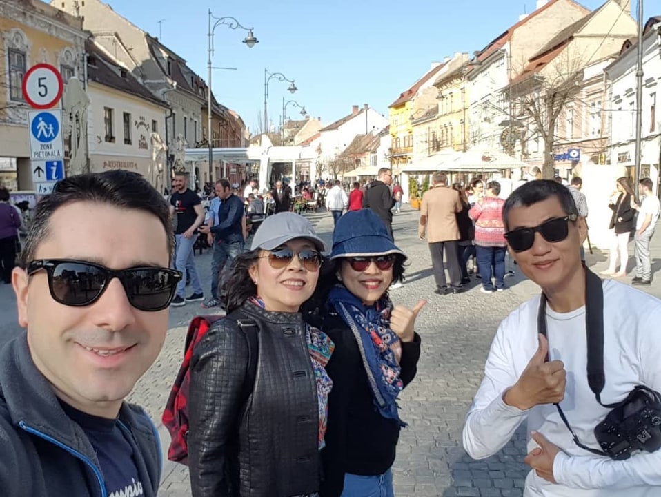Peles Castle, Bran Castle, Sighisoara citadel, Prejmer fortified church