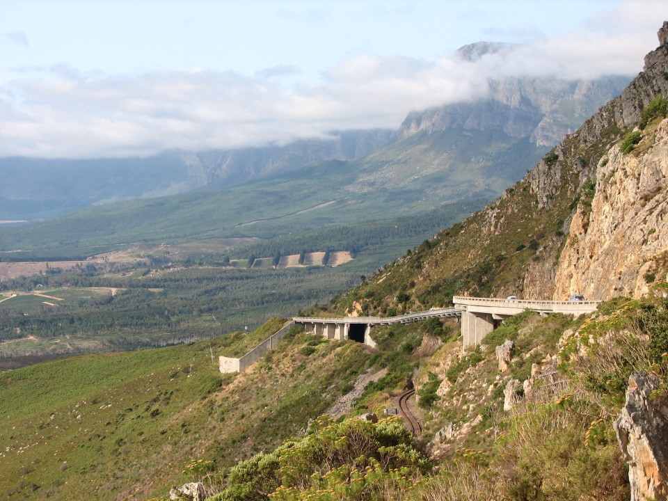 Sir Lowry's Pass, Hottentots Holland Kloof Pass, Hottentots Holland Mountains, Somerset West