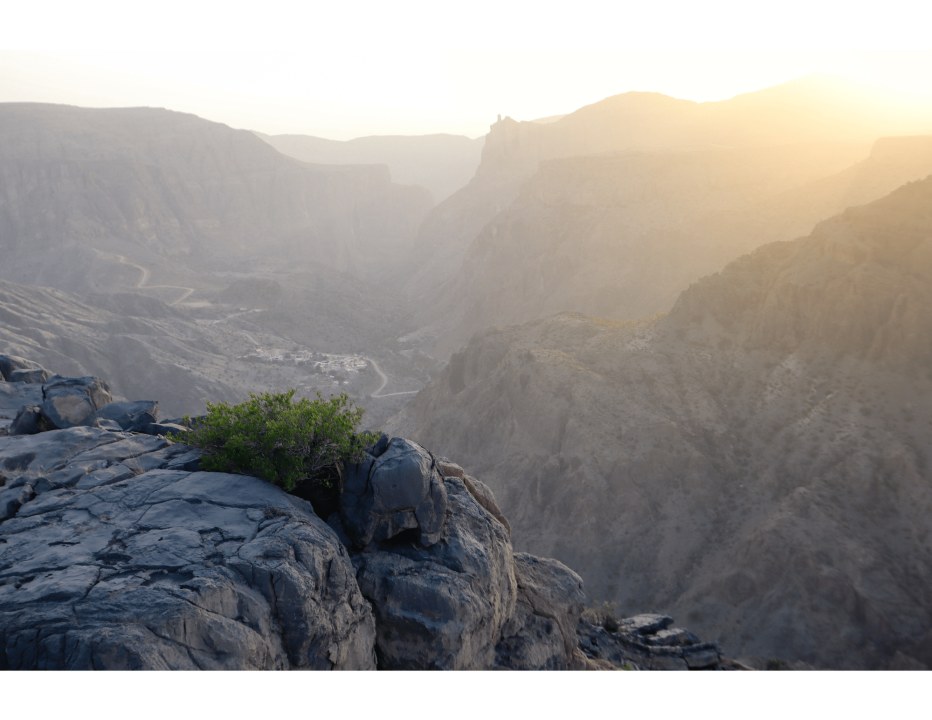 Birkat Al Mouz palm gardens, Falaj Al Khatmayn irrigation, Al Jabal Al Akhdar mountain panoramas