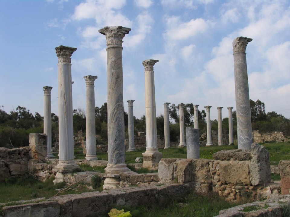 Salamis, Roman Amphitheatre, St. Barnabas Monastery, Ghost Town of Varosha