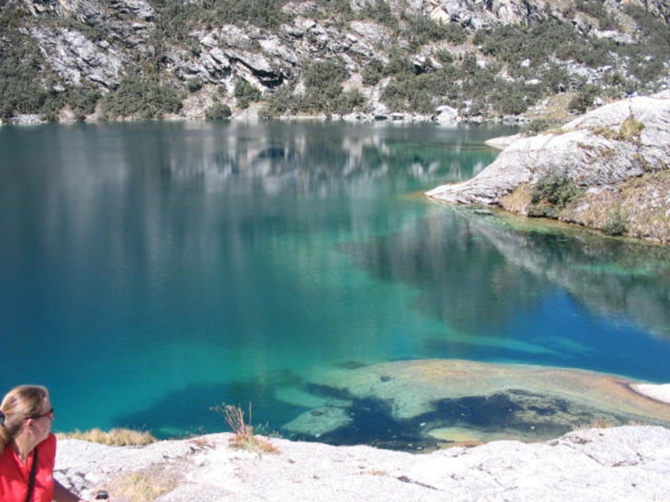 Laguna Churup, Pitec trailhead, Cordillera Blanca peaks, Huaraz