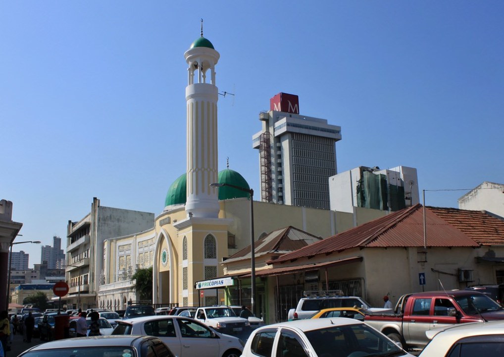 Maputo Central Railway Station, downtown mosque, central market, Worker's Square