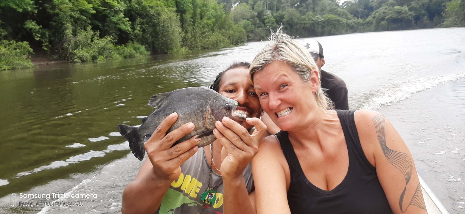 Meeting of the Waters, Amazon River canoe excursions, Mamori, jungle campsite