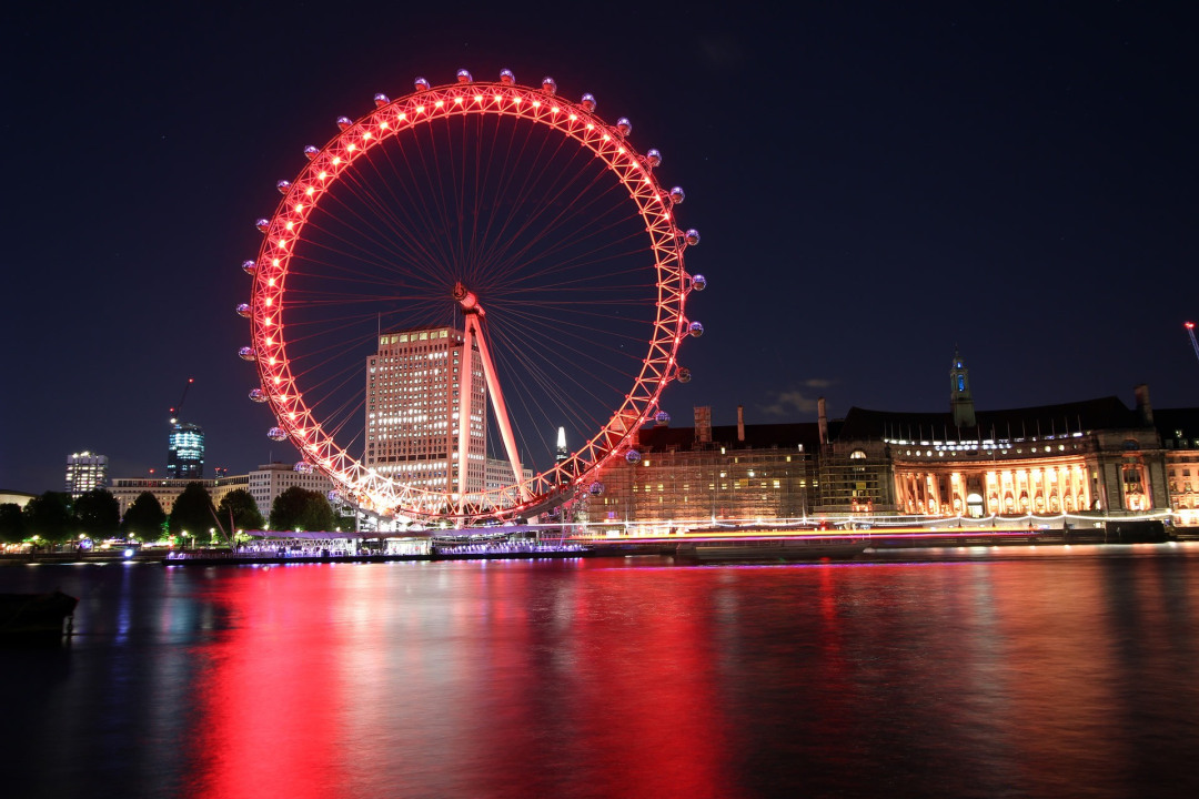 London Eye, Houses of Parliament, Westminster Abbey, Trafalgar Square