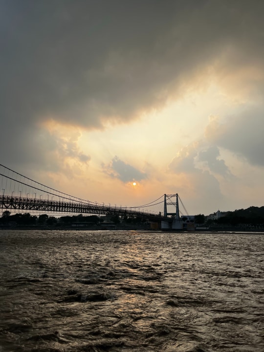 Lakshman and Ram Jhula suspension bridges, River Ganges evening Aarti at Parmath Ashram, Beatles Cave, Shivpuri rafting