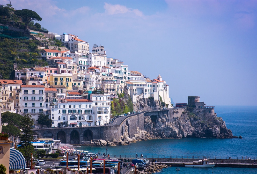Positano's narrow streets, Amalfi's historic centre, Villa Rufolo in Ravello