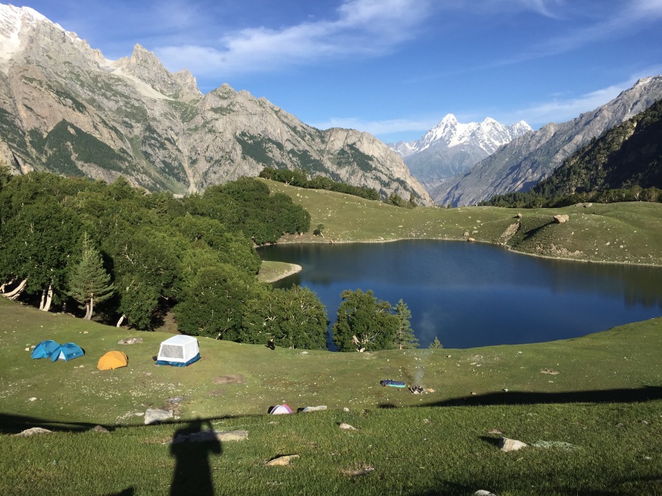 Kutwal Lake, Haramosh La, Isskere, Haramosh Peak