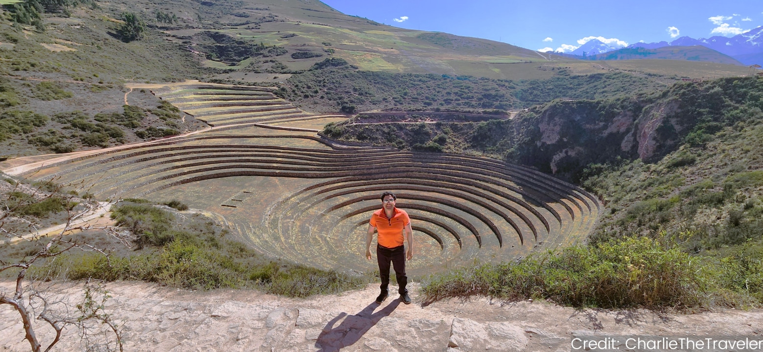 Machu Picchu citadel, Nazca Lines from the sky, Colca Canyon cliffs, Huacachina oasis dunes
