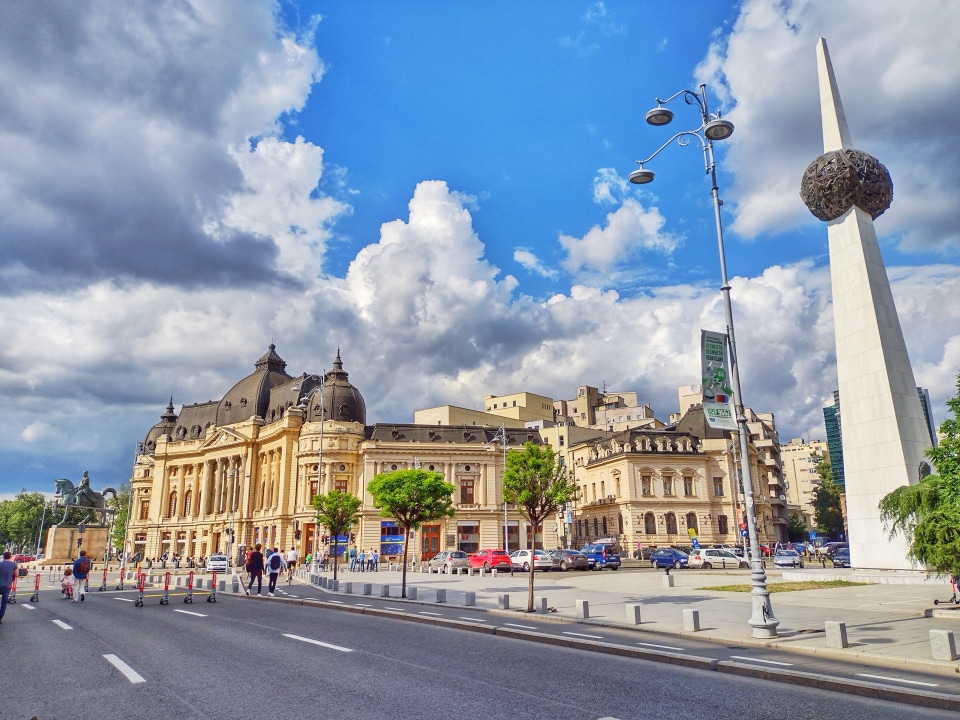 Romanian Athenaeum, Calea Victoriei, Lipscani, Palace of the Parliament