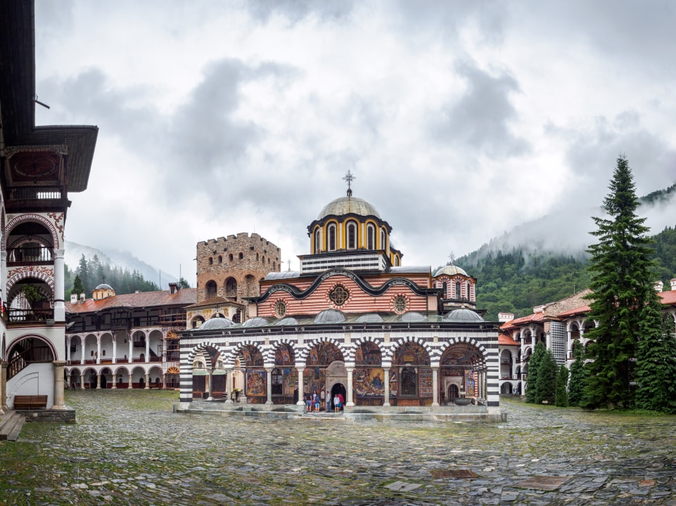 Rila Monastery, Saint Alexander Nevsky Cathedral, Roman theatre of Philippopolis